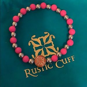 Rustic cuff bracelet